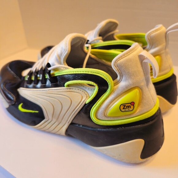 Nike  Zoom 2K  Men's Size 11 White-Black Volt Sneakers - A00269-004 - Picture 2 of 13